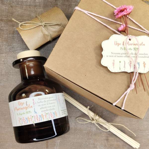 bomboniera diffusore con bastroncini